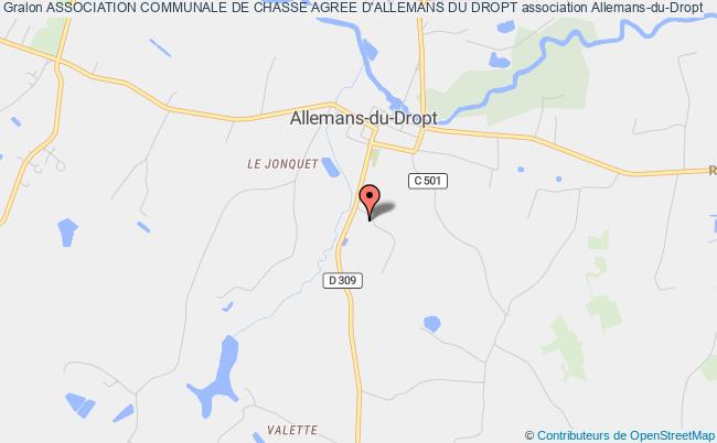 ASSOCIATION COMMUNALE DE CHASSE AGREE D'ALLEMANS DU DROPT