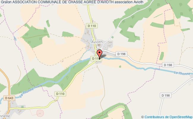 ASSOCIATION COMMUNALE DE CHASSE AGREE D'AVIOTH