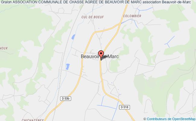 ASSOCIATION COMMUNALE DE CHASSE AGREE DE BEAUVOIR DE MARC