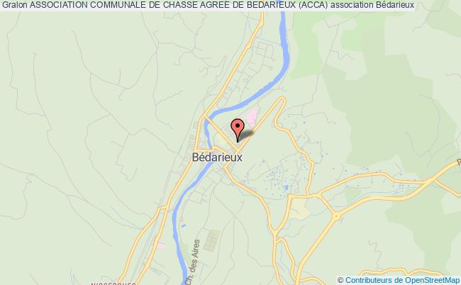 ASSOCIATION COMMUNALE DE CHASSE AGREE DE BEDARIEUX (ACCA)