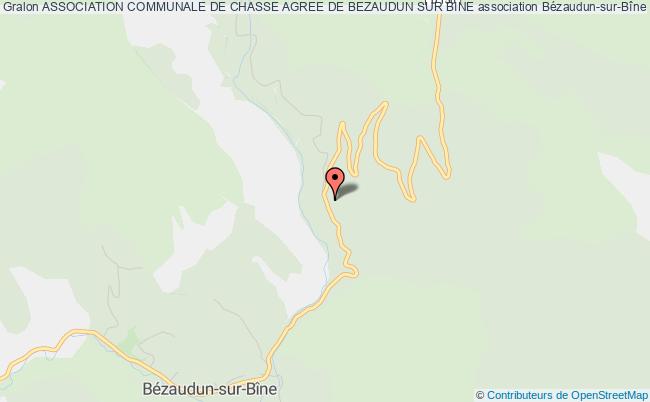 ASSOCIATION COMMUNALE DE CHASSE AGREE DE BEZAUDUN SUR BINE
