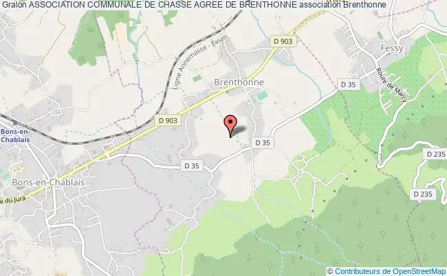 ASSOCIATION COMMUNALE DE CHASSE AGREE DE BRENTHONNE
