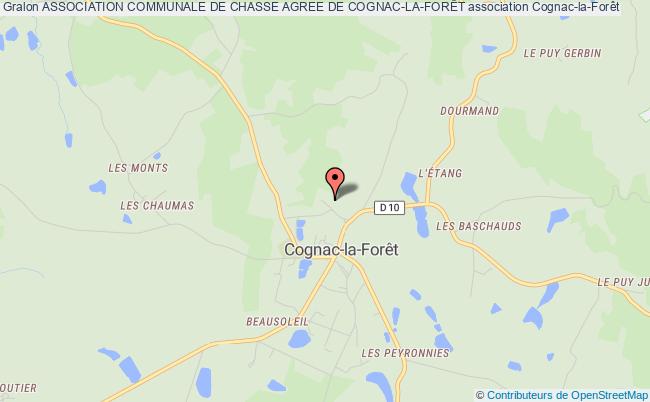plan association Association Communale De Chasse Agree De Cognac-la-forÊt Cognac-la-Forêt