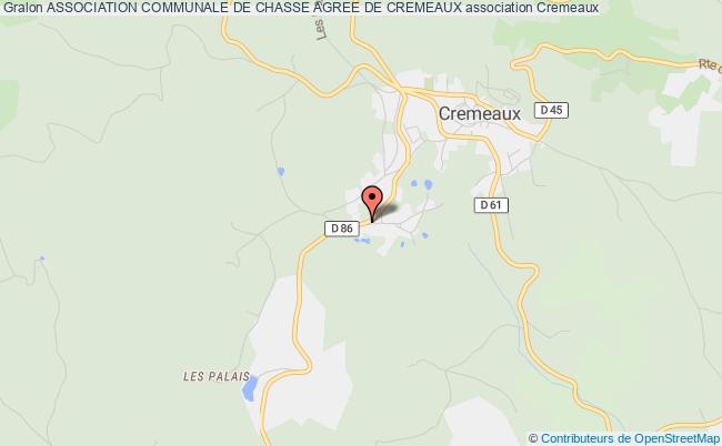 ASSOCIATION COMMUNALE DE CHASSE AGREE DE CREMEAUX