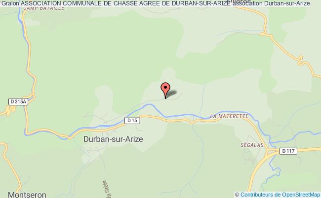 ASSOCIATION COMMUNALE DE CHASSE AGREE DE DURBAN-SUR-ARIZE