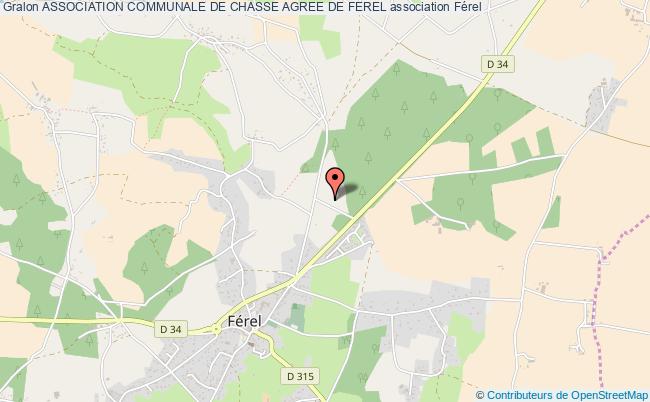ASSOCIATION COMMUNALE DE CHASSE AGREE DE FEREL