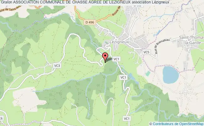 ASSOCIATION COMMUNALE DE CHASSE AGREE DE LEZIGNEUX