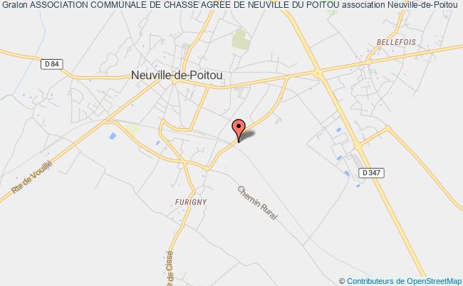plan association Association Communale De Chasse Agree De Neuville Du Poitou Neuville-de-Poitou