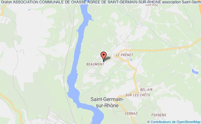 plan association Association Communale De Chasse Agree De Saint-germain-sur-rhone Saint-Germain-sur-Rhône