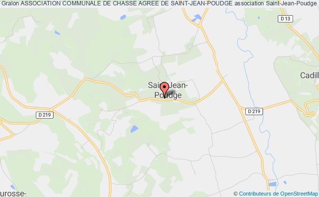 plan association Association Communale De Chasse Agree De Saint-jean-poudge Saint-Jean-Poudge