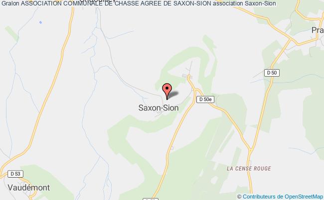 ASSOCIATION COMMUNALE DE CHASSE AGREE DE SAXON-SION