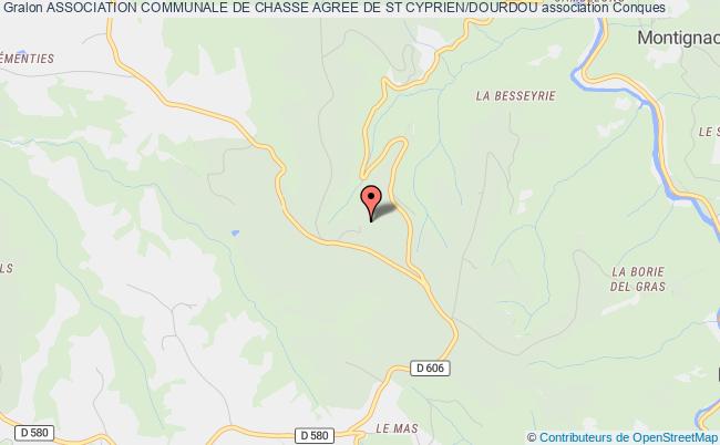 ASSOCIATION COMMUNALE DE CHASSE AGREE DE ST CYPRIEN/DOURDOU