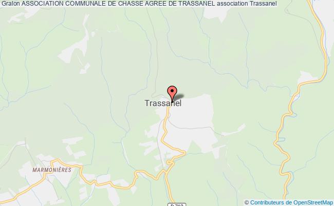 ASSOCIATION COMMUNALE DE CHASSE AGREE DE TRASSANEL