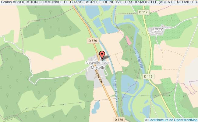 ASSOCIATION COMMUNALE DE CHASSE AGREEE  DE NEUVILLER-SUR-MOSELLE (ACCA DE NEUVILLER-SUR-MOSELLE)