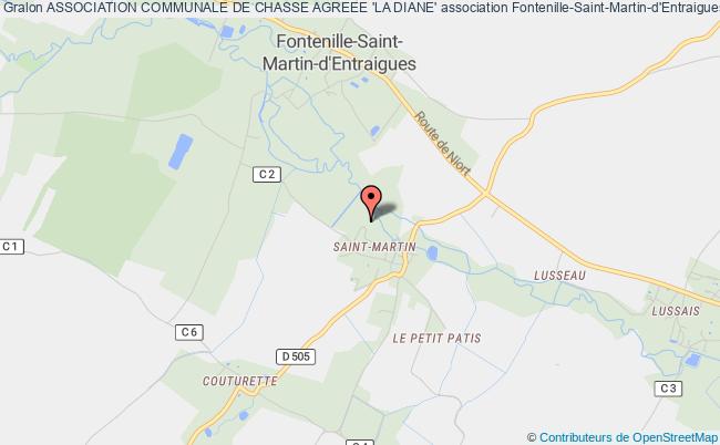 plan association Association Communale De Chasse Agreee 'la Diane' Fontenille-Saint-Martin-d'Entraigues