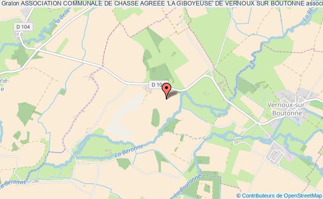 ASSOCIATION COMMUNALE DE CHASSE AGREEE 'LA GIBOYEUSE' DE VERNOUX SUR BOUTONNE
