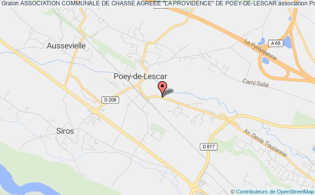 ASSOCIATION COMMUNALE DE CHASSE AGREEE "LA PROVIDENCE" DE POEY-DE-LESCAR