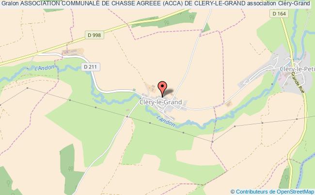 ASSOCIATION COMMUNALE DE CHASSE AGREEE (ACCA) DE CLERY-LE-GRAND