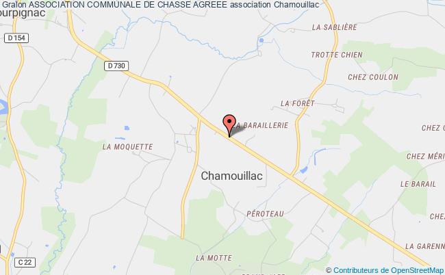 plan association Association Communale De Chasse Agreee Chamouillac