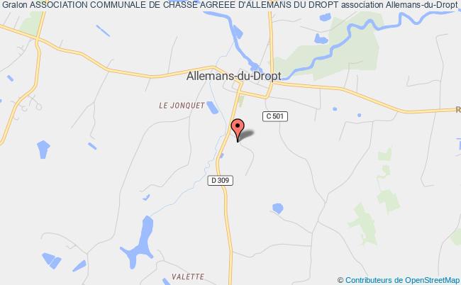 ASSOCIATION COMMUNALE DE CHASSE AGREEE D'ALLEMANS DU DROPT