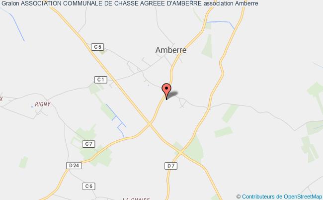 plan association Association Communale De Chasse Agreee D'amberre Amberre