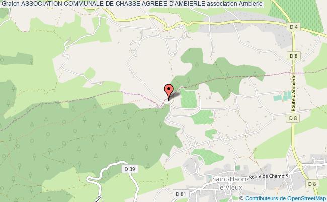 ASSOCIATION COMMUNALE DE CHASSE AGREEE D'AMBIERLE