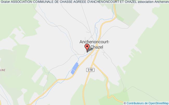 ASSOCIATION COMMUNALE DE CHASSE AGREEE D'ANCHENONCOURT ET CHAZEL