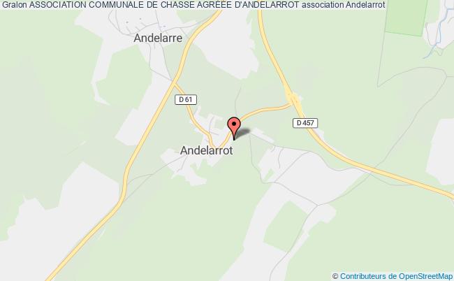ASSOCIATION COMMUNALE DE CHASSE AGRÉÉE D'ANDELARROT