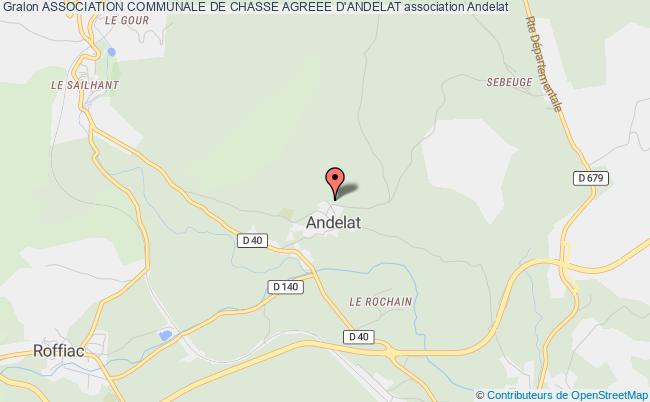 ASSOCIATION COMMUNALE DE CHASSE AGREEE D'ANDELAT