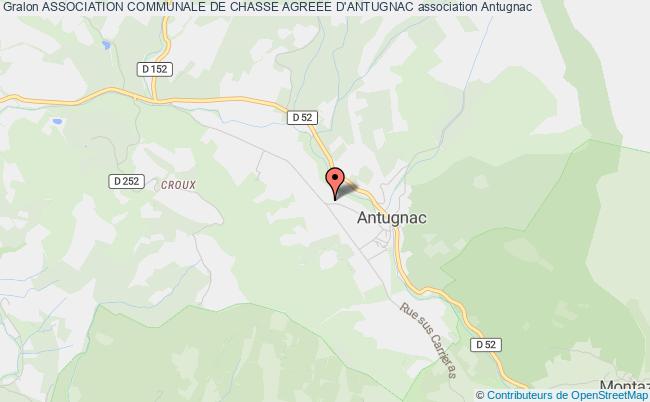 ASSOCIATION COMMUNALE DE CHASSE AGREEE D'ANTUGNAC