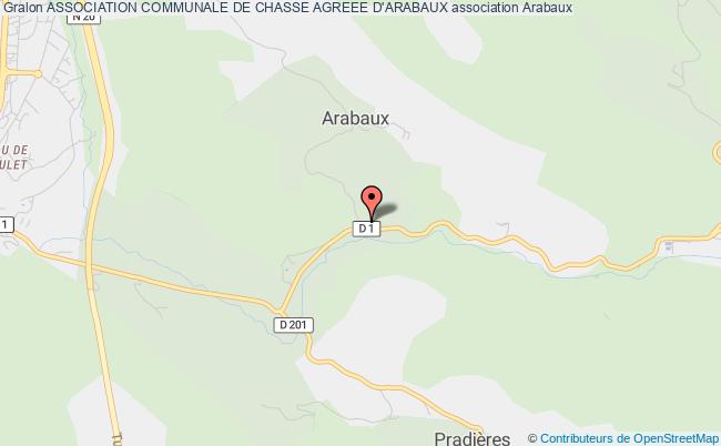ASSOCIATION COMMUNALE DE CHASSE AGREEE D'ARABAUX