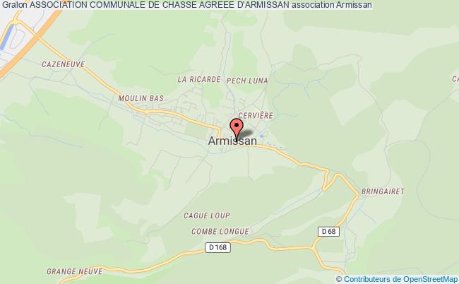 ASSOCIATION COMMUNALE DE CHASSE AGREEE D'ARMISSAN