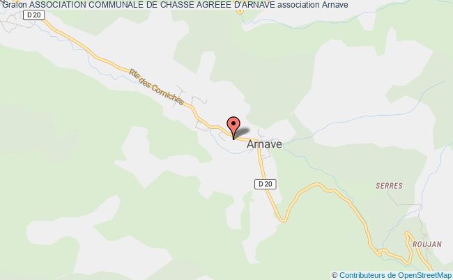 plan association Association Communale De Chasse Agreee D'arnave Arnave