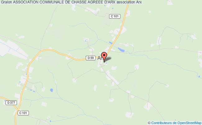 ASSOCIATION COMMUNALE DE CHASSE AGREEE D'ARX