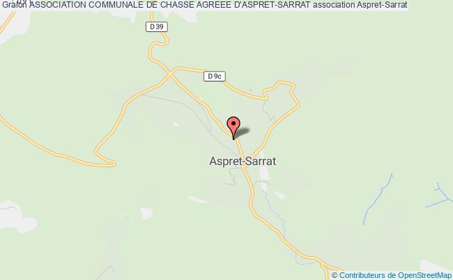 plan association Association Communale De Chasse Agreee D'aspret-sarrat Aspret-Sarrat