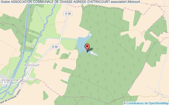 plan association Association Communale De Chasse Agreee D'attricourt Attricourt