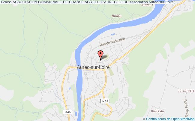 plan association Association Communale De Chasse Agreee D'aurec/loire Aurec-sur-Loire