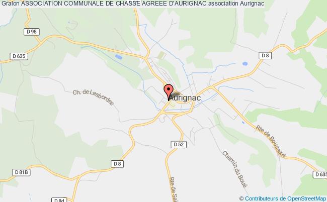 ASSOCIATION COMMUNALE DE CHASSE AGREEE D'AURIGNAC
