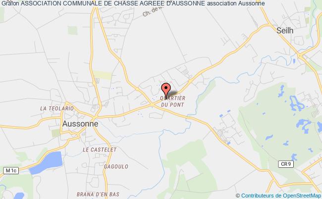 plan association Association Communale De Chasse Agreee D'aussonne Aussonne