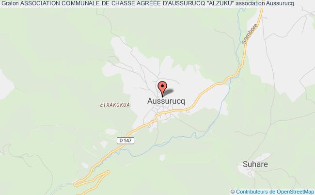 ASSOCIATION COMMUNALE DE CHASSE AGRÉÉE D'AUSSURUCQ "ALZUKU"