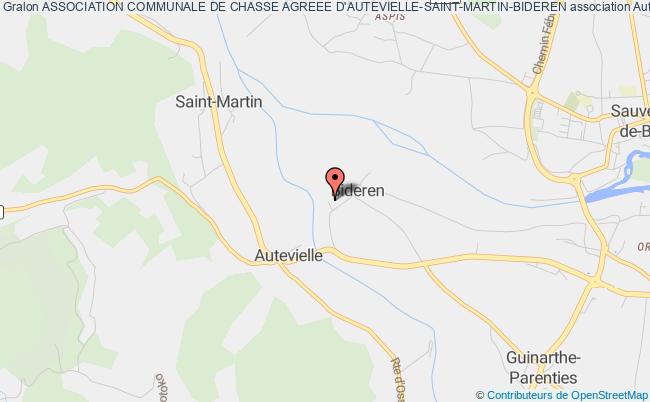 ASSOCIATION COMMUNALE DE CHASSE AGREEE D'AUTEVIELLE-SAINT-MARTIN-BIDEREN