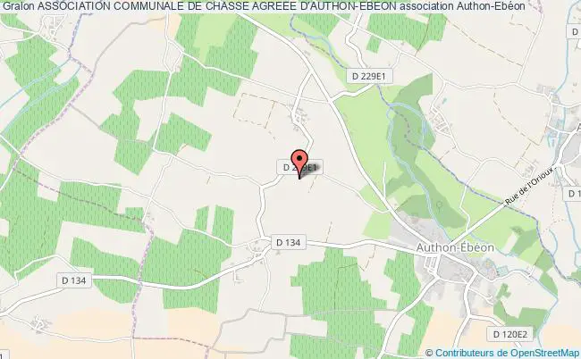 ASSOCIATION COMMUNALE DE CHASSE AGREEE D'AUTHON-EBEON