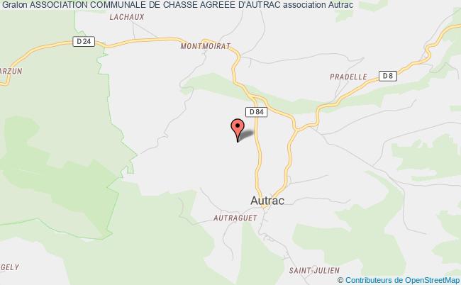 ASSOCIATION COMMUNALE DE CHASSE AGREEE D'AUTRAC