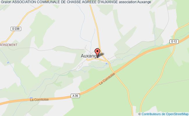 plan association Association Communale De Chasse Agreee D'auxange Auxange