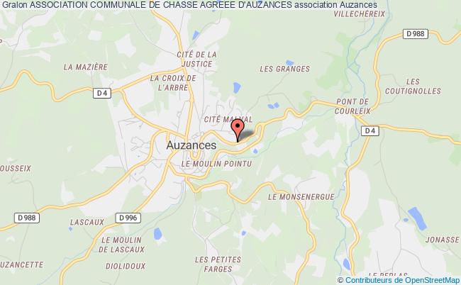 ASSOCIATION COMMUNALE DE CHASSE AGREEE D'AUZANCES