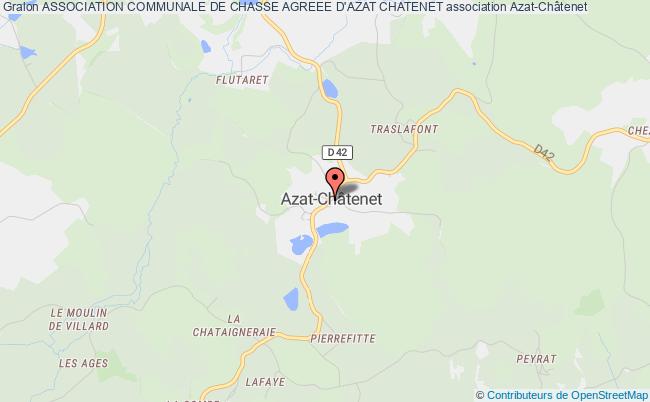 plan association Association Communale De Chasse Agreee D'azat Chatenet Azat-Châtenet