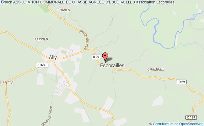 ASSOCIATION COMMUNALE DE CHASSE AGREEE D'ESCORAILLES