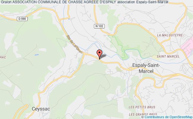 plan association Association Communale De Chasse Agreee D'espaly Espaly-Saint-Marcel