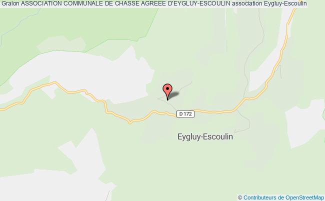 ASSOCIATION COMMUNALE DE CHASSE AGREEE D'EYGLUY-ESCOULIN