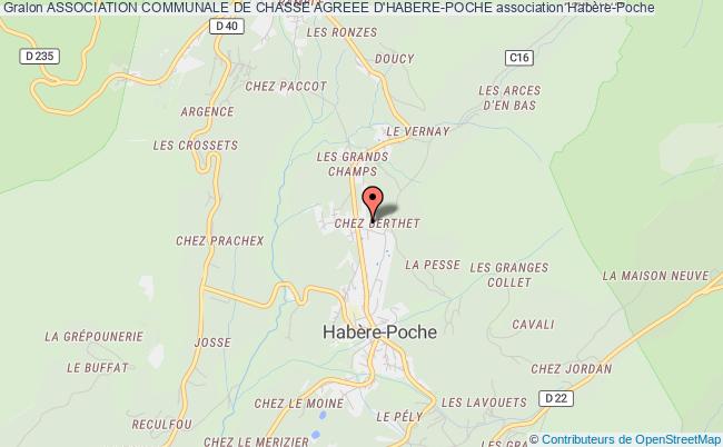 ASSOCIATION COMMUNALE DE CHASSE AGREEE D'HABERE-POCHE